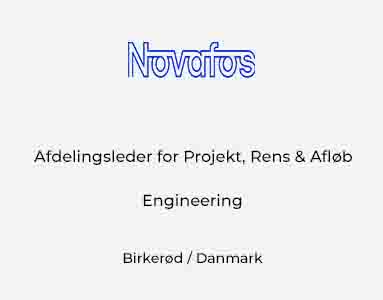 Afdelingsleder for Projekt, Rens & Afløb - Capax Executive
