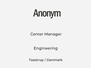 Center Manager