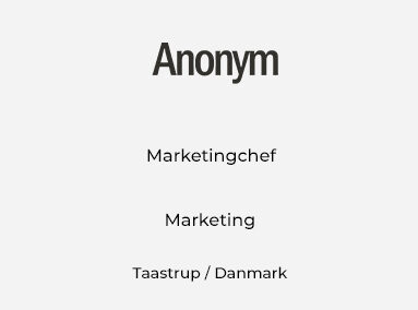 Marketingchef
