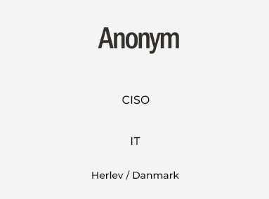 Cheif Information Security Officer (CISO)